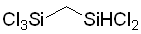 1,1,1,3,3-Pentachloro-1,3-disilapropane 구조식, CAS 18171-02-3, CH3Cl5Si2