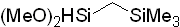 1,1-Dimethoxy-3,3-dimethyl-1,3-disilabutane 구조식, C6H18Cl2Si2
