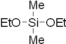 Dimethyldiethoxysilane 구조식, CAS 78-62-6, C6H16O2Si