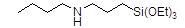 n-Butylaminopropyltriethoxysilane 구조식, CAS 94047-95-7, C13H31NO3Si