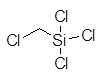Chloromethyltrichlorosilane 구조식, CAS 1558-25-4, CH2Cl4Si