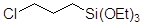 3-Chloropropyltriethoxysilane 구조식, CAS 5089-70-3, C9H21ClO3Si