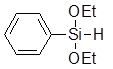 Phenyldiethoxysilane 구조식, CAS 17872-93-4, C10H16O2Si