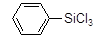 3-Phenyltrichlorosilane 구조식, CAS 98-13-5, C6H5Cl3Si