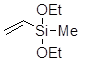 Vinylmethyldiethoxysilane 구조식, CAS 5507-44-8, C7H16O2Si