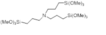 Tris[3-(trimethoxysilyl)propyl]amine,tech-95 구조식, CAS 82984-64-3, C18H45NO9Si3