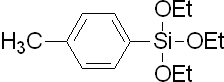 ρ-Tolyltriethoxysilane 구조식, CAS 18412-57-2, C13H22O3Si