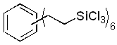 1,2,3,4,5,6-Hexakis[2-(trichlorosilyl)ethyl]benzene 구조식, C18H24Cl18Si6