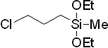 3-Chloropropylmethyldiethoxysilane 구조식, CAS 13501-76-3, C8H19ClO2Si