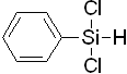 Phenyldichlorosilane 구조식, CAS 1631-84-1, C6H6Cl2Si